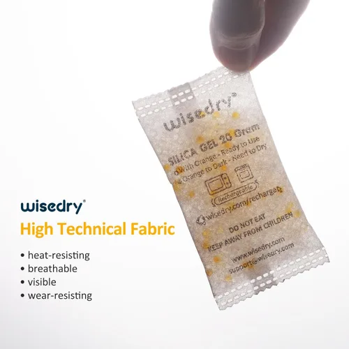 Miniatura 2 de wisedry Paquetes de gel de sílice recargables de 0.71 oz [12 paquetes] para microondas que se reactivan rápidamente en paquetes desecantes