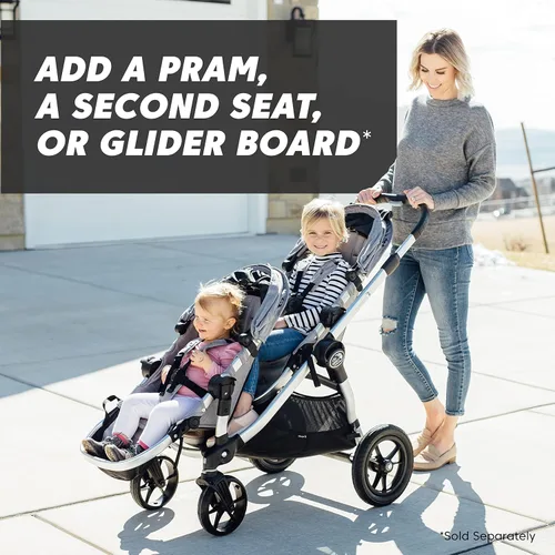 Miniatura 4 de Baby Jogger City Select Sistema de Viaje Cochecito de bebé con asiento para automóvil City Go 2 Combo de cochecito y asiento para automóvil