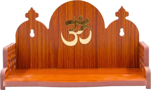Miniatura 11 de Mesa colgante de madera para colgar en la pared, estante para almacenamiento y decoración de ídolos para oficina en casa y regalos