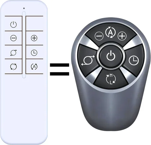 Control remoto de repuesto compatible con ventilador oscilante de cerámica Lasko 5115 5135 5144 755320 565134 5511 5521 5534 5536