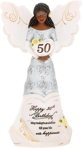 Miniatura 11 de Pavilion Gift Company 82413 Elements Angels - Bendición de cumpleaños: que los deseos de hoy te traigan hermosos mañanas Figura de ángel de 6