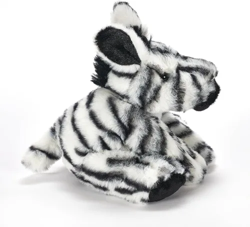 Miniatura 9 de The Petting Zoo Peluche de cebra, regalos para niños, animales salvajes del zoológico Onez, juguete de peluche de cebra de 9 pulgadas