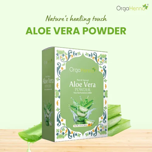 Miniatura 5 de Polvo de aloe vera orgánico 100% puro y natural, Aloe Barbadensis Miller, polvo de hierbas multiusos — 100 g (3.52 oz)