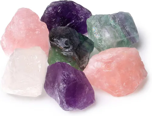 Miniatura 17 de LAIDANLA 1 libra 2" Piedras en Bruto Naturales de Amazonita Cristales Grandes Crudos a Granel Piedras Preciosas Curativas para Sanación Reiki