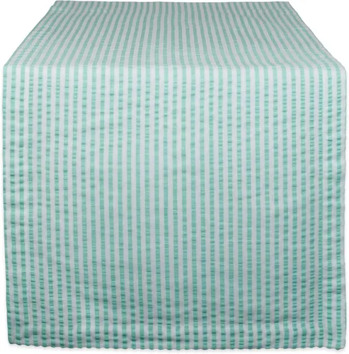 Miniatura 13 de DII Colección de mesa a rayas de sirsaca 100% algodón, gris, camino de mesa, 14 x 108, 1 pieza