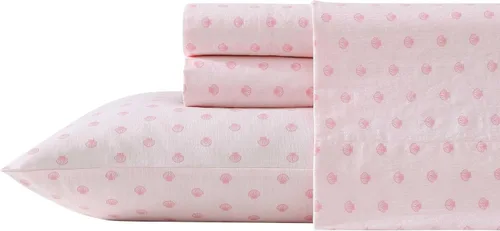Miniatura 14 de Laura Ashley - Sábanas King, Juego de Ropa de Cama de Percal de Algodón, Ligero y Transpirable para el Hogar (Emogene Naranja Quemado, King)