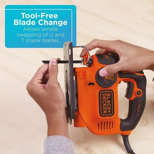 Miniatura 7 de Sierra de calar BDEJS600C de BLACK+DECKER, 5.0 amp