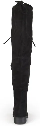 Miniatura 4 de Journee Collection Botas de gamuza sintética para mujer regular y ancha por encima de la rodilla