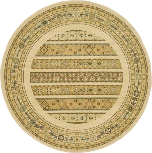 Miniatura 37 de Nomad Tapete contemporáneo de con estampado moderno tribal., Polipropileno, Azul