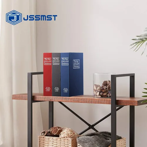 Miniatura 3 de Jssmst SM-BS04 – Caja fuerte de metal para el hogar con cerradura de combinación en forma de libro como distracción 2017, negro