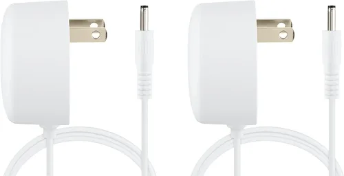 Miniatura 2 de Paquete de 2 adaptadores de corriente Google de 6 pies, compatible con Mini, Hub, enrutador WiFi y cable de punto