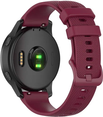 Miniatura 10 de Correas de reloj Garmin Vivoactive 4 de 1.77 pulgadas, bandas de silicona de 0.866 pulgadas para Galaxy Watch 3 de 1.772 pulgadas/Galaxy Watch 1.811