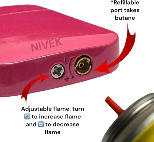 Miniatura 4 de NIVEK Encendedor de gatito Y2k 12 Consetelaciones Horóscopo Astrología Zodiaco Signos de nacimiento Pretty Pink Flame Kawaii Coleccionable Japonés