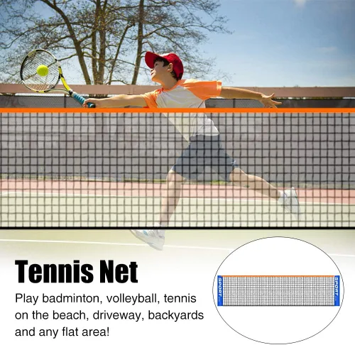 Miniatura 3 de Red de bádminton portátil, red de tenis de bádminton plegable para interior y exterior, patio, playa, redes deportivas para tenis, bádminton