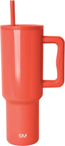 Miniatura 22 de Simple Modern Vaso Trek de 40 oz con Asa y Tapa con Pajilla Vaso de Viaje Aislado de Acero Inoxidable Apto para Portavasos Slumberland