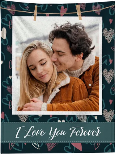 Miniatura 46 de Manta personalizada con foto, manta personalizada con imagen para regalos de pareja, mantas de franela personalizadas para adultos, niños