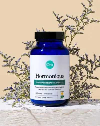 Miniatura 9 de Ora Organic Suplemento de equilibrio hormonal natural y alivio del acné hormonal para mujeres, ayuda a la piel, el estado de ánimo, la energía