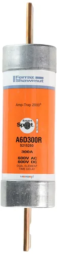 Miniatura 34 de Mersen a6d-r amp-trap Clase de 2000 time-delay/RK1 Fusible con fusible visual Open Indicador, 1
