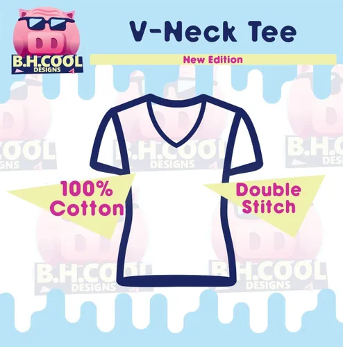 Miniatura 5 de Tech Free Zone - Women's Soft & Comfortable Deep V-Neck T-Shirt