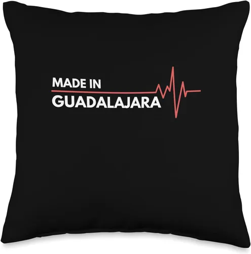Made In Guadalajara Mexico Place Of Birth Throw Pillow