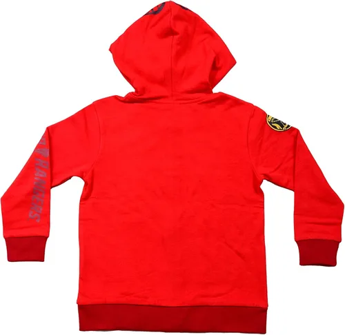 Miniatura 2 de Hasbro Power Rangers - Sudadera con capucha con cremallera para niños pequeños, azulrojo