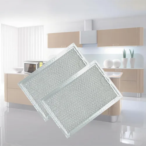 Miniatura 6 de Filtro de grasa para microondas que reemplaza 5304464105 WB06X10608 Filtro de grasa para microondas GE compatible con 5.1 x 7.6 pulgadas