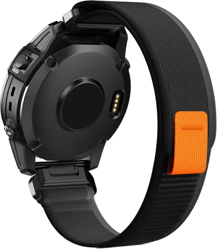 Miniatura 10 de ANCOOL Correas de reloj de nailon Quickfit para Garmin Fenix 7/Fenix 6/Fenix 5 Band 0.866 in Quickfit Nylon Watch Band Reemplazo para Fenix 7