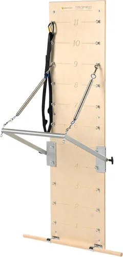 Miniatura 8 de Balanced Body Tabla de Resortes de Pilates con Barra de Empuje, Equipo de Entrenamiento de Pilates Montado en la Pared para Uso en Gimnasio en Casa