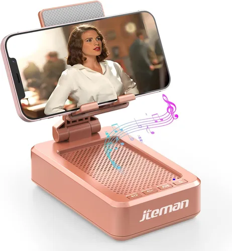 Miniatura 11 de Jteman Soporte inalámbrico para tablet con altavoz Bluetooth, ajustable con altavoces Bluetooth, regalos para mujeres y hombres, accesorio de cocina
