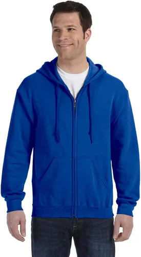 Miniatura 19 de Gildan Sudadera con capucha y cremallera completa para hombre
