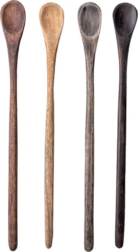 Miniatura 6 de Karma CUCHARAS DE MADERA NEGRA GRANDES S/4, juego de 4