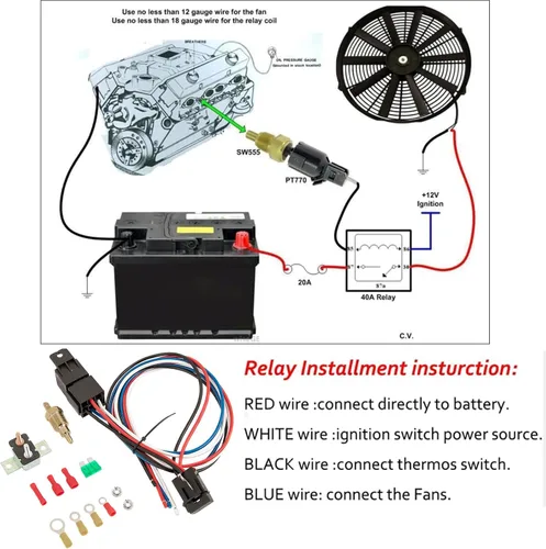 Miniatura 8 de Radiador para Ford F150 F250 F350 Expedition 4.2 5.4L 4.6L V8, 4 L 4.6L V8, 4 filas de aluminio con núcleo de 4 filas + cubierta / ventilador + kit