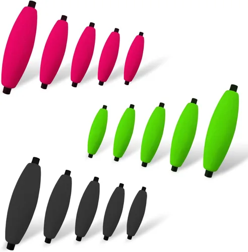 Miniatura 10 de Narcissus Fishing Bobbers Floats for Catfish,Foam Fishing Peg FloatsFreshwater and Saltwater,Perfect for Santee Catfish Rig 9 piezas