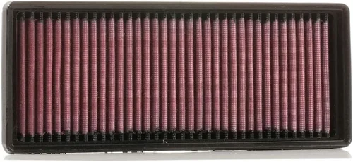 K&N Filtro de aire del motor: reutilizable, limpia cada 75,000 millas, lavable, Premium, Filtro de aire de repuesto para automóvil: Compatible con