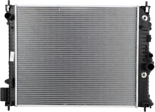 Miniatura 27 de TRQ Radiador de 1 fila de núcleo de aluminio de 26.5 pulgadas de ancho de núcleo compatible con Chevrolet Captiva Sport 2012-2015 Saturn Vue