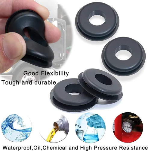 Miniatura 4 de KOOTANS Gladhand universal con sellos de mano Glad, Manos alegres de emergencia para semirremolques, remolques, manguera de aire, servicio de Glad