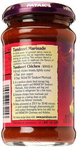 Miniatura 4 de PASTA PATAKS TANDOORI 11OZ