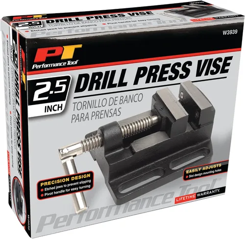 Miniatura 9 de Performance Tool W3939 Prensa de Taladro Resistente de 2-1/2" - Sujeta con Seguridad las Piezas de Trabajo para una Perforación Precisa