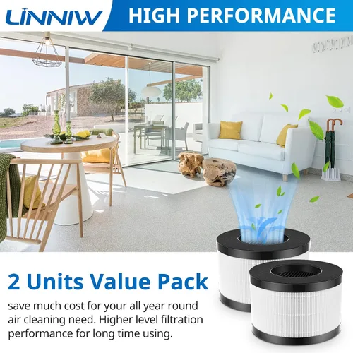Miniatura 9 de Reemplazo del filtro AP01 solo compatible con Himox AP01(H01) purificador de aire para reemplazo de filtro Himox, potente filtración de 3 etapas