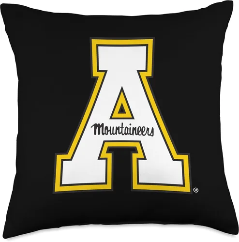 License Champs NCAA Appalachian State University Mountaineers-PPAPP033 - Almohada de 18 x 18 pulgadas, multicolor