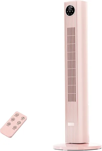 Antarctic Star Ventilador de Torre Portátil Ventiladores de Piso Oscilante 85° Ventilador Silencioso de Enfriamiento Temporizador 12H Control Remoto