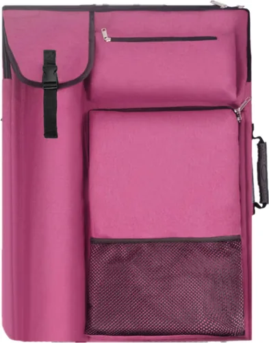 Miniatura 10 de TreochtFUN Bolsas de arte para suministros Portafolio Estuche 19 X 25.5 para almacenamiento A2 Tablero de lona A3 Cuaderno de bocetos - Llevar obras