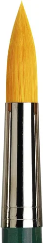 Miniatura 87 de da Vinci Watercolor Series 5580 CosmoTop Spin Pincel de Pintura, Redondo Sintético con Mango Rojo