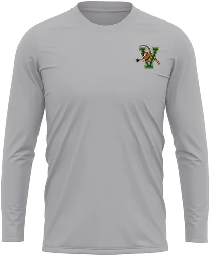 Miniatura 72 de Camisa deportiva de manga larga oficial de la NCAA Collegiate para hombre, con logotipo en el pecho izquierdo, colección Athletic Heather