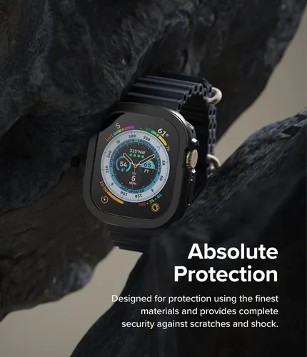 Miniatura 5 de Ringke Air Sports - Funda para Apple Watch Ultra 3/2/1 (1.929 in) [recortes a medida] Funda de poliuretano termoplástico suave y flexible ligera