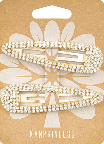 Miniatura 21 de KANPRINCESS Pinza para el pelo, 2 piezas de diamantes de imitación de 2.4 pulgadas, color plateado, pasadores de pelo para mujeres y niñas, novia