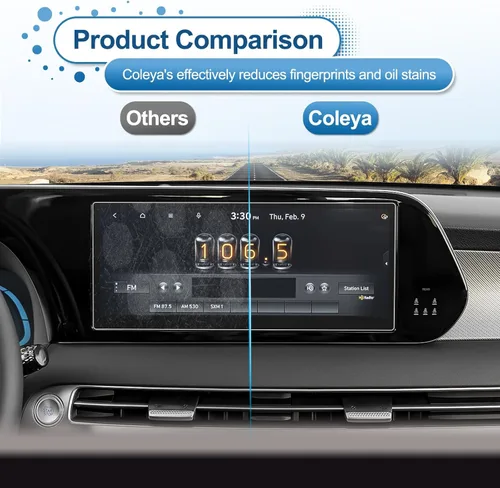Miniatura 6 de 2023 2024 2025 Palisade Protector de pantalla para Hyundai Palisade (SE/SEL/XRT/SELPremium/Limited/Caligrafía) Pantalla táctil de 12.3 pulgadas