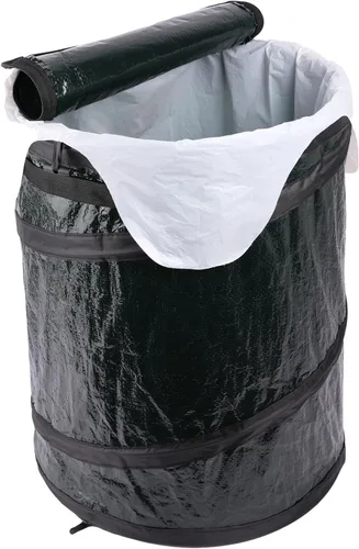 Miniatura 3 de Coghlan's - Bote de basura para campamento desplegable, pequeño Verde
