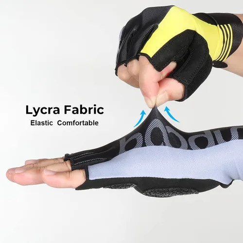 Miniatura 7 de YOSUNPING Guantes de ciclismo de carretera para hombres y mujeres guantes de ciclismo antideslizantes sin dedos para fitness ciclismo entrenamiento