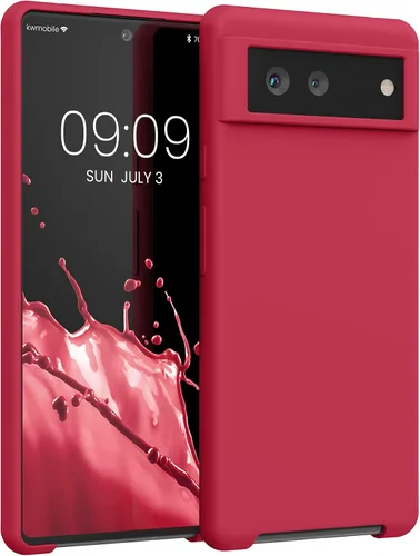 Miniatura 188 de kwmobile Funda Compatible con Google Pixel 6 Pro - Funda de Teléfono de Silicona TPU con Acabado Suave - Azul Caribe